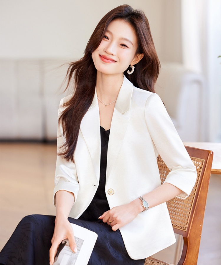 Thin fashion coat spring and summer business suit