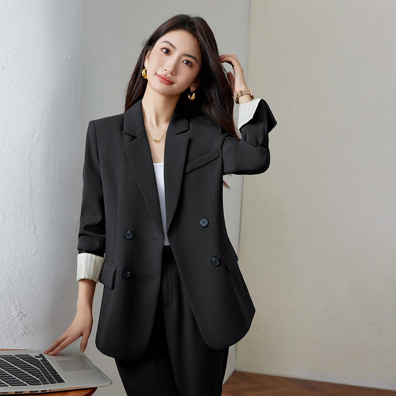 Korean style commuting business suit fashion tops for women