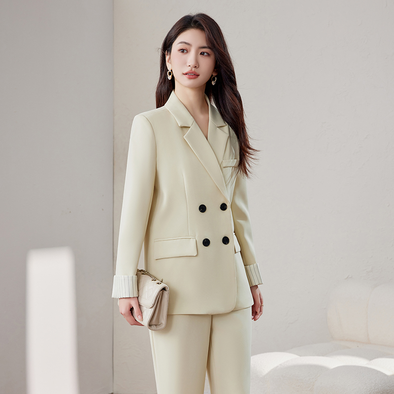 Korean style commuting business suit fashion tops for women