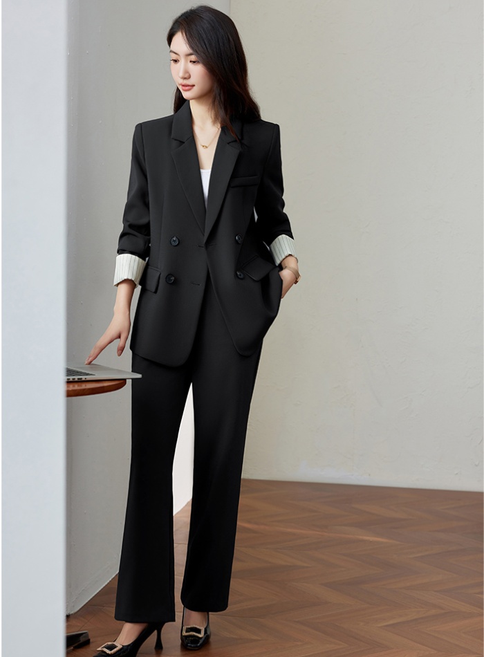 Korean style business suit tops 2pcs set for women