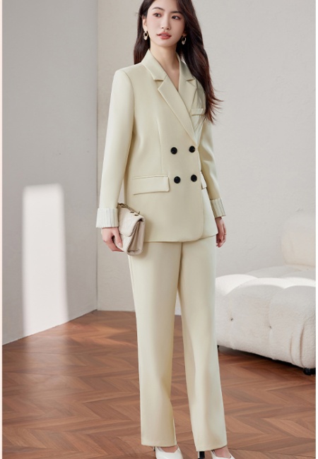 Korean style business suit tops 2pcs set for women