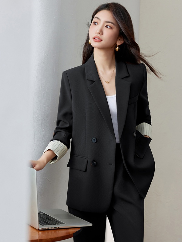 Korean style business suit tops 2pcs set for women