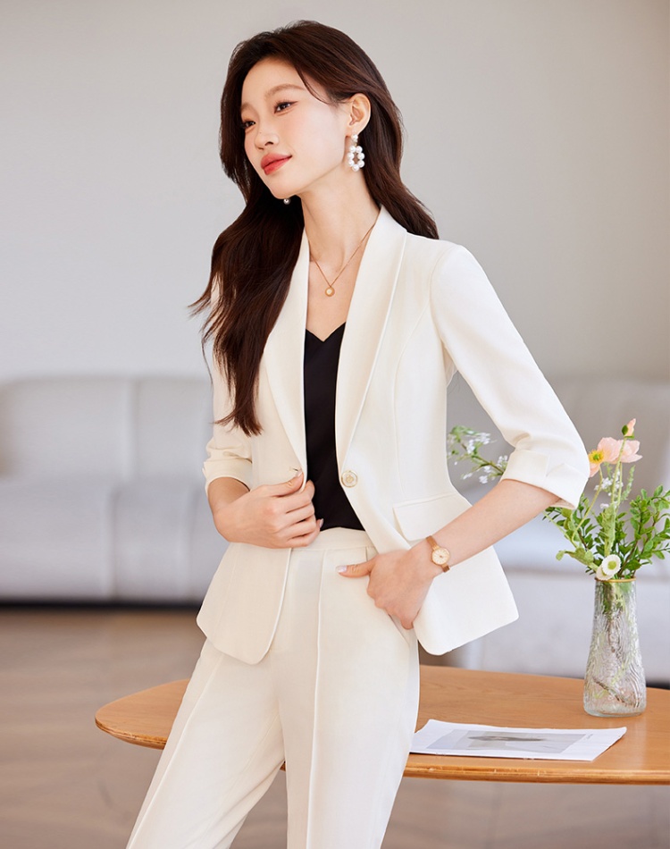 Fashion suit pants business suit 2pcs set for women