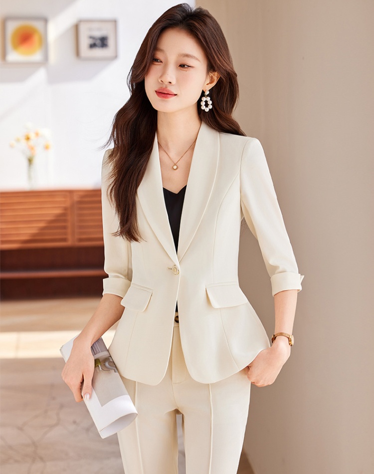 Fashion suit pants business suit 2pcs set for women