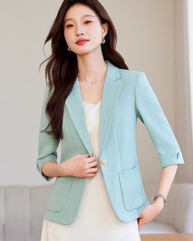 Fashion business suit spring and autumn coat