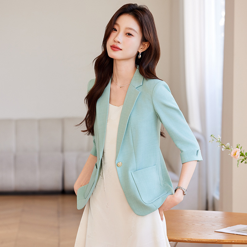 Fashion business suit spring and autumn coat