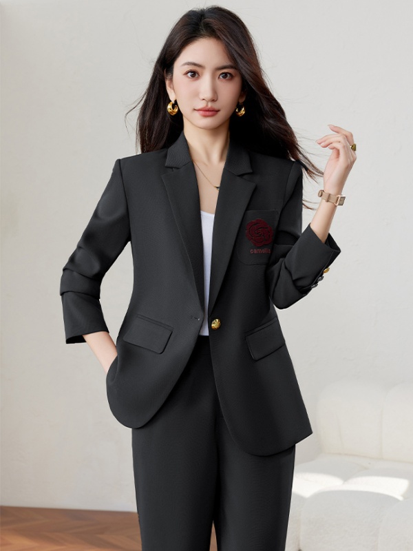 Fashion suit pants Western style business suit 2pcs set