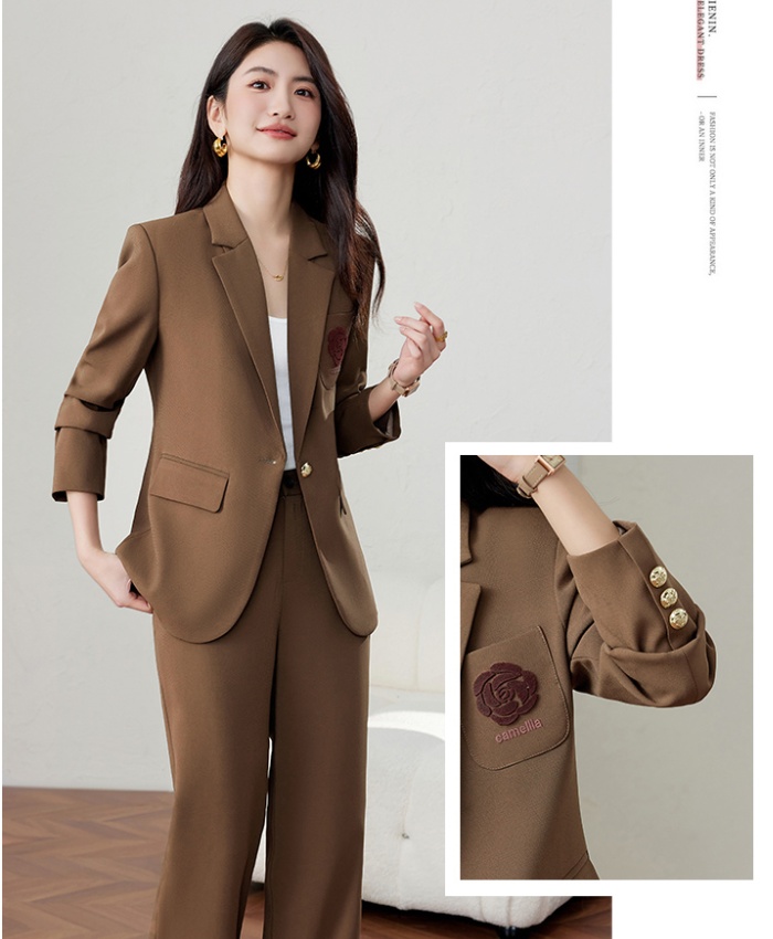 Fashion suit pants Western style business suit 2pcs set