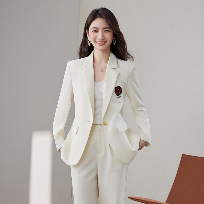 Fashion suit pants Western style business suit 2pcs set