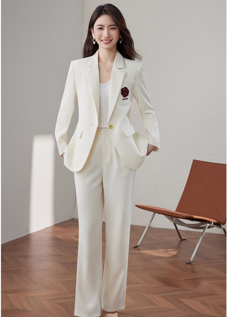 Fashion suit pants Western style business suit 2pcs set