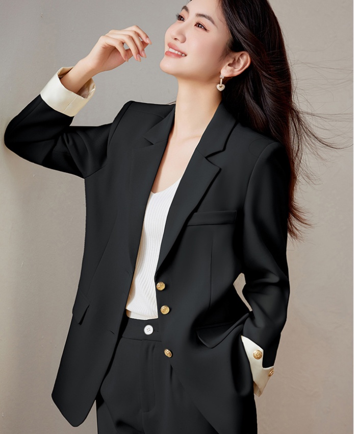 Spring and autumn business suit coat for women