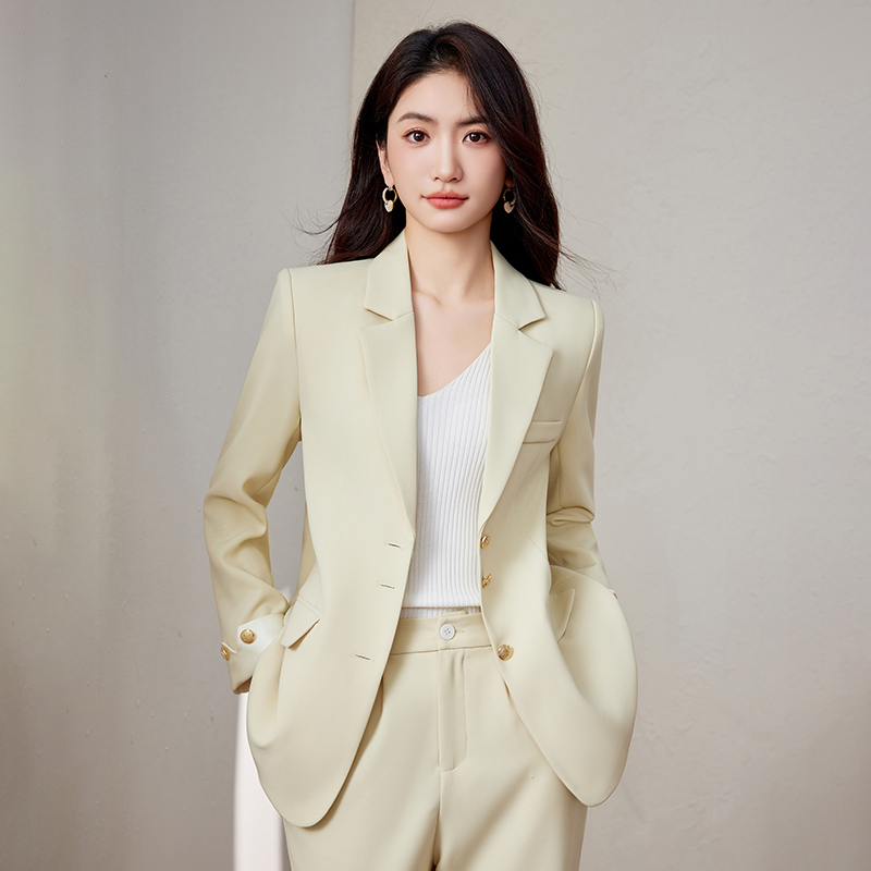 Spring and autumn business suit coat for women