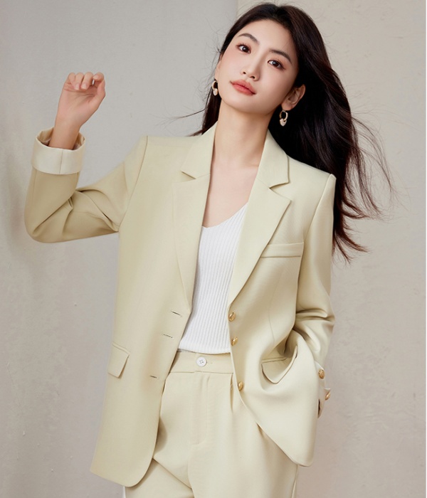 Spring and autumn business suit coat for women