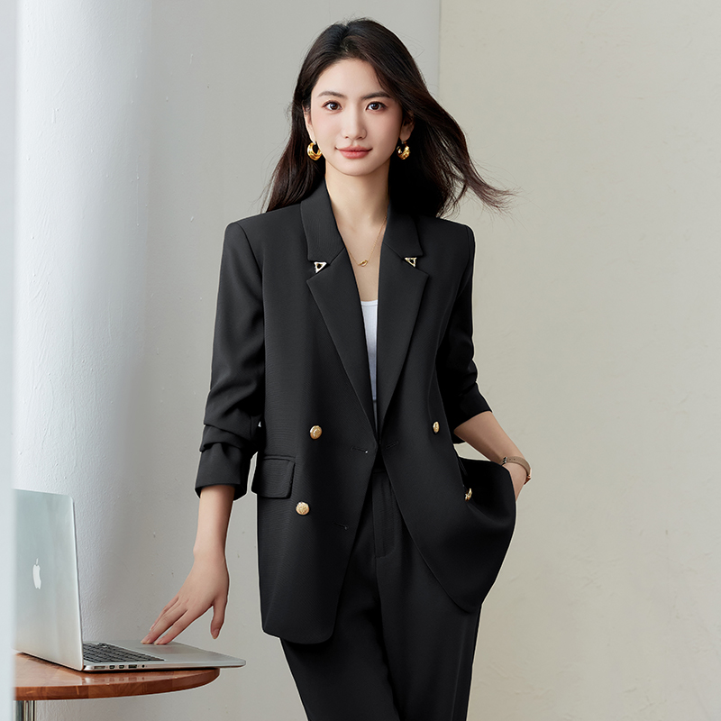 Casual all-match business suit spring and autumn coat for women