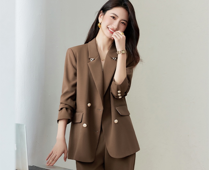 Casual all-match business suit spring and autumn coat for women