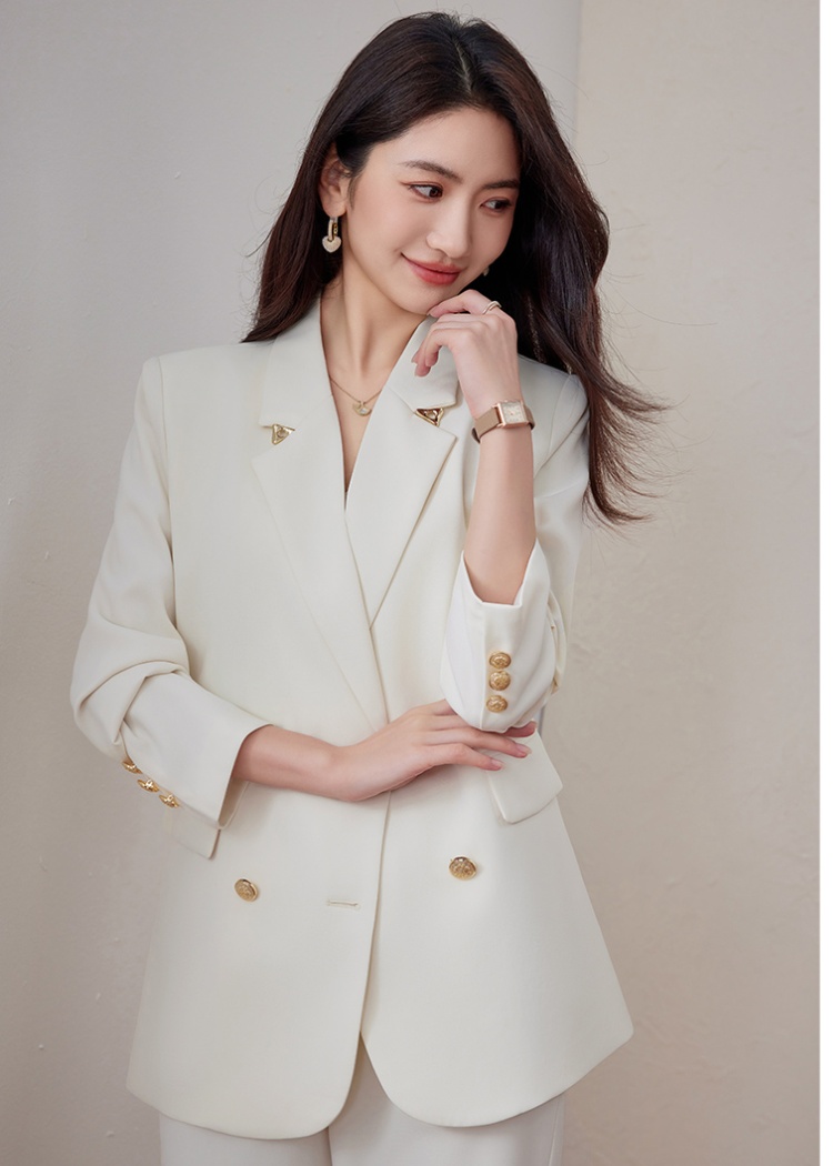 Casual business suit suit pants 2pcs set for women