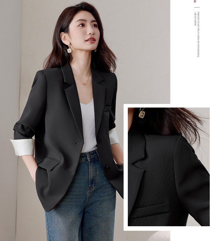 Autumn loose business suit Casual coat for women