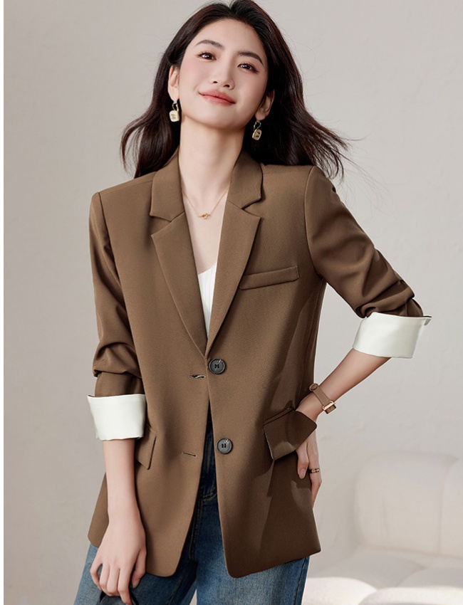 Autumn loose business suit Casual coat for women