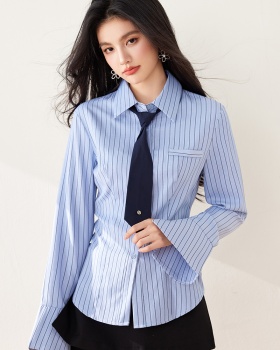 Spring and autumn lazy tops temperament shirt for women