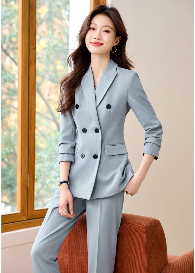 Spring suit pants profession business suit 2pcs set for women