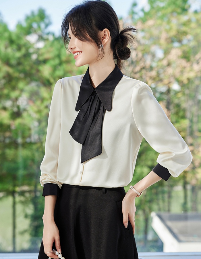 All-match spring shirt Korean style tops for women