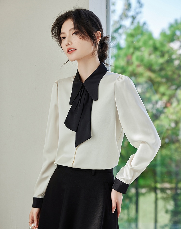 All-match spring shirt Korean style tops for women