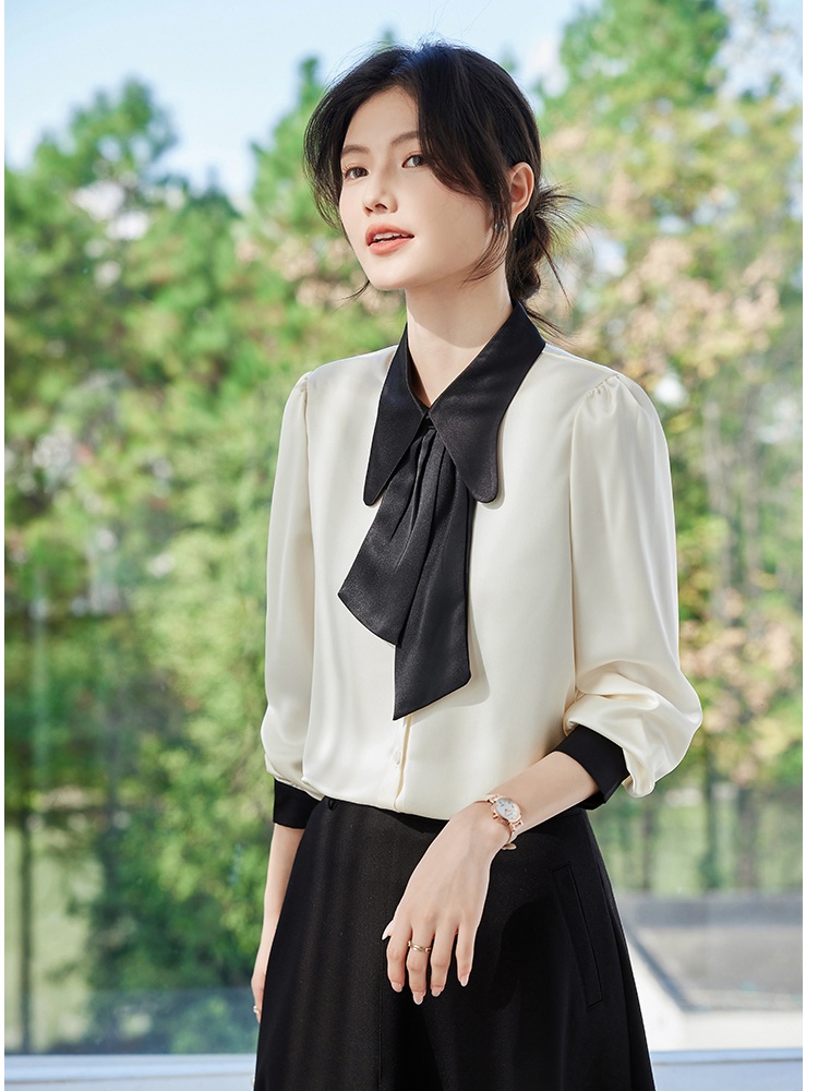 All-match spring shirt Korean style tops for women