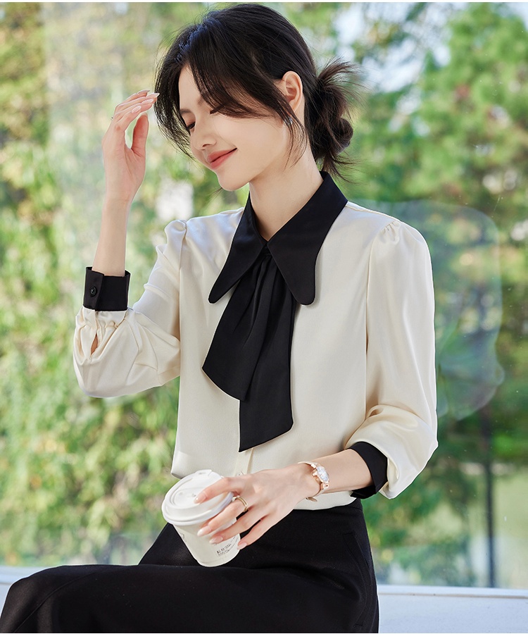 All-match spring shirt Korean style tops for women