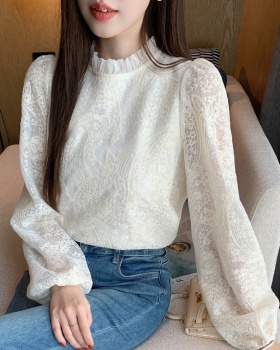 Korean style tops splice small shirt for women