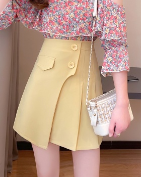 Irregular sweet show young lady spring skirt