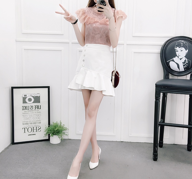 Mermaid spring and summer lady Korean style irregular skirt