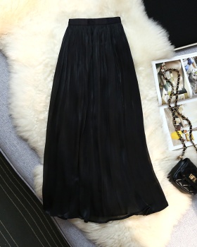 Spring and summer drape elegant skirt for women