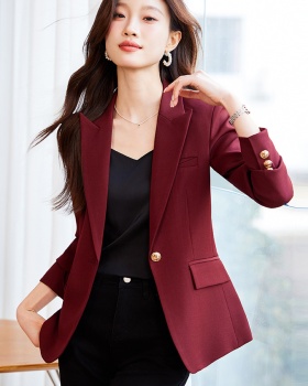 Spring and autumn temperament business suit fashion coat