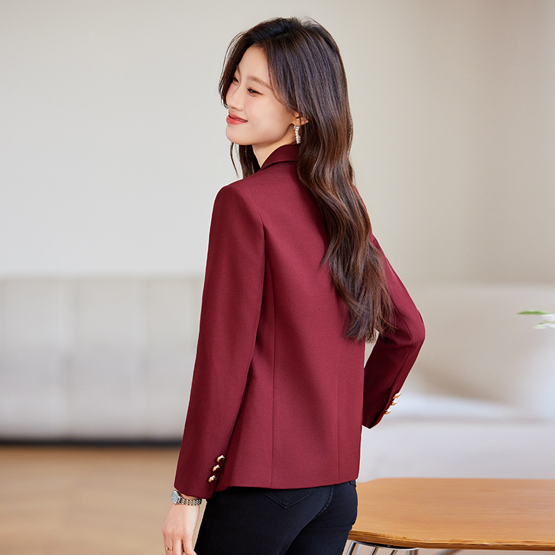 Spring and autumn temperament business suit fashion coat