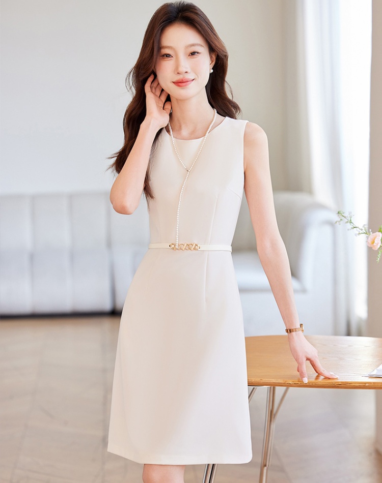 Sleeveless summer dress thin sleeveless dress for women