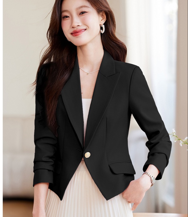 Temperament tops fashion business suit for women