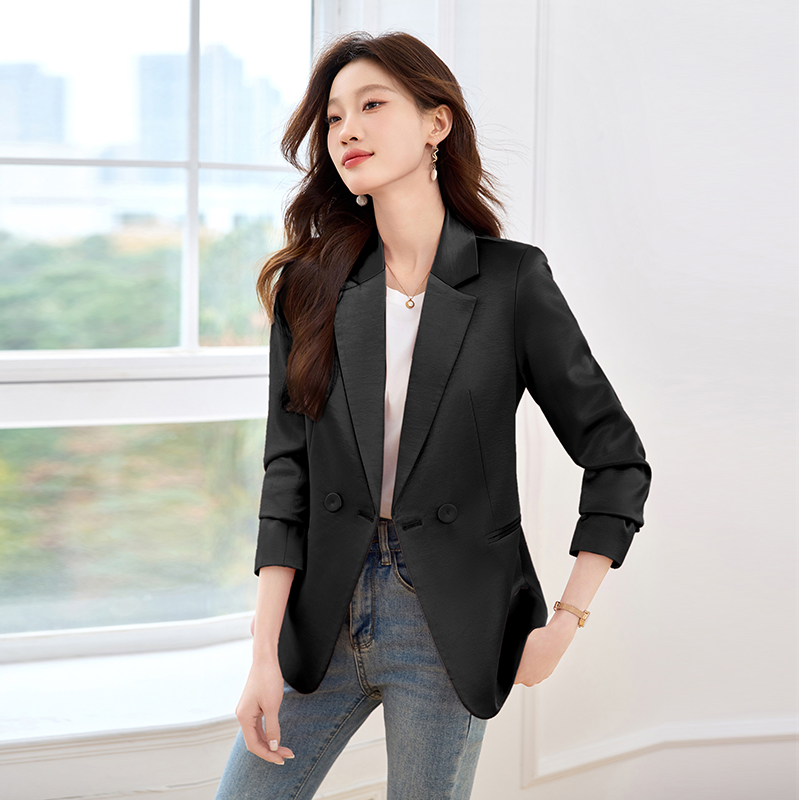 Casual fashionable business suit all-match tops for women