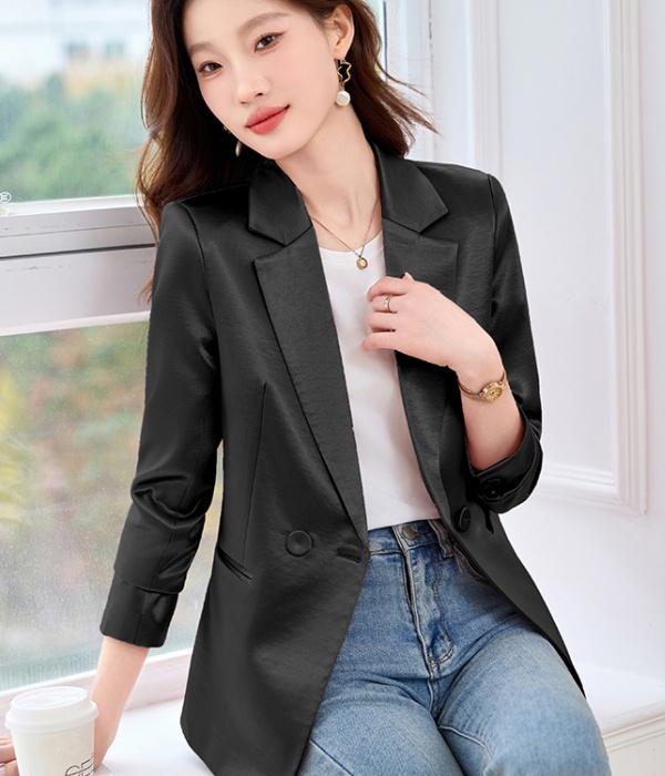 Casual fashionable business suit all-match tops for women