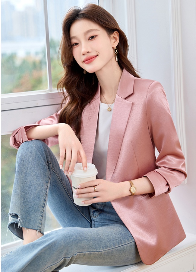 Casual fashionable business suit all-match tops for women