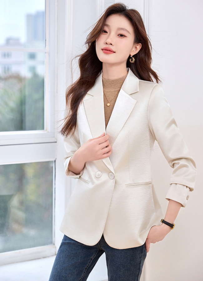 Casual fashionable business suit all-match tops for women