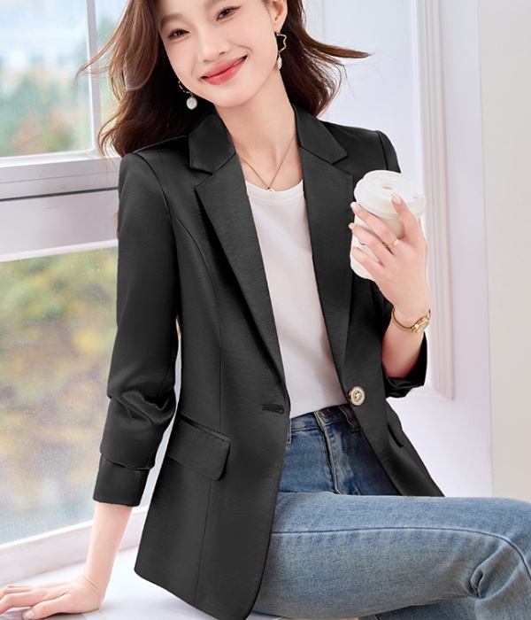 Slim coat spring and autumn business suit for women