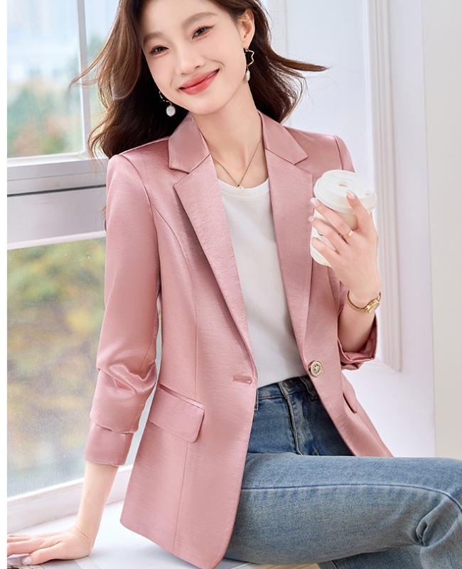 Slim coat spring and autumn business suit for women