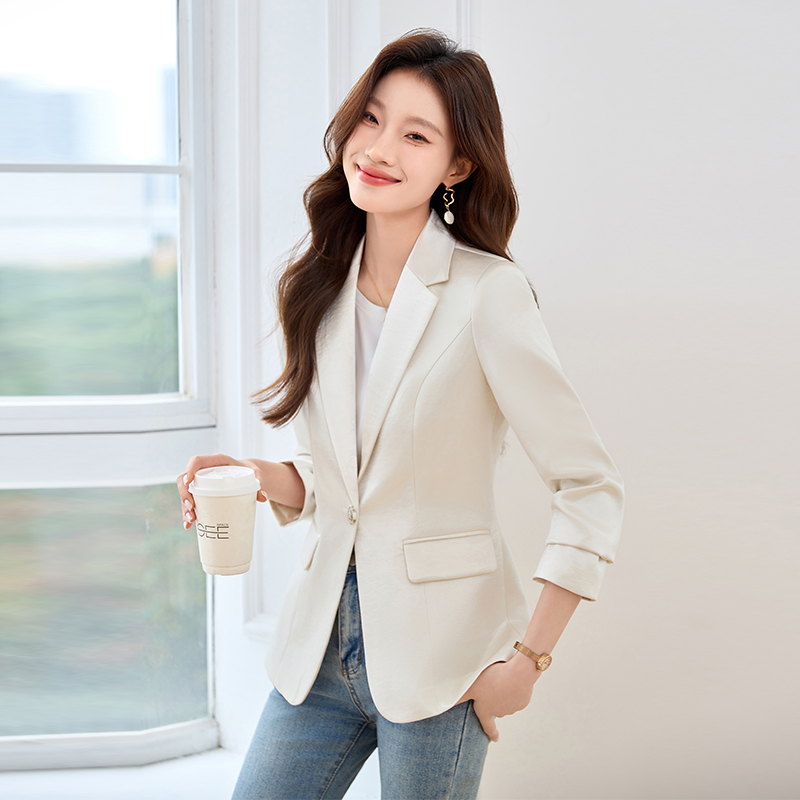 Slim coat spring and autumn business suit for women