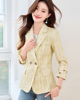 Commuting fashion tops Casual spring and autumn coat for women