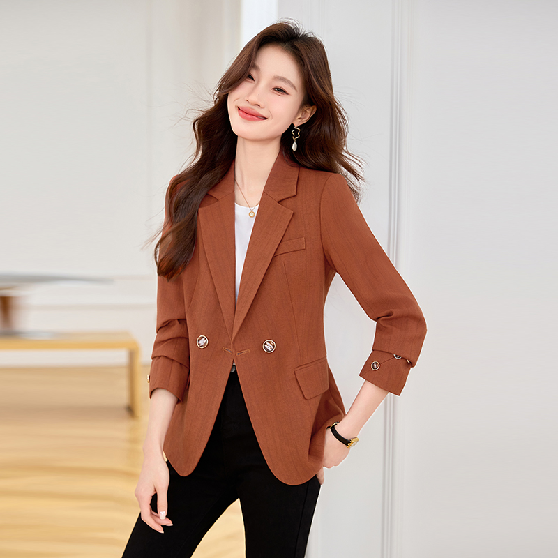 Commuting fashion tops Casual spring and autumn coat for women