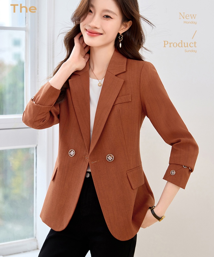 Commuting fashion tops Casual spring and autumn coat for women