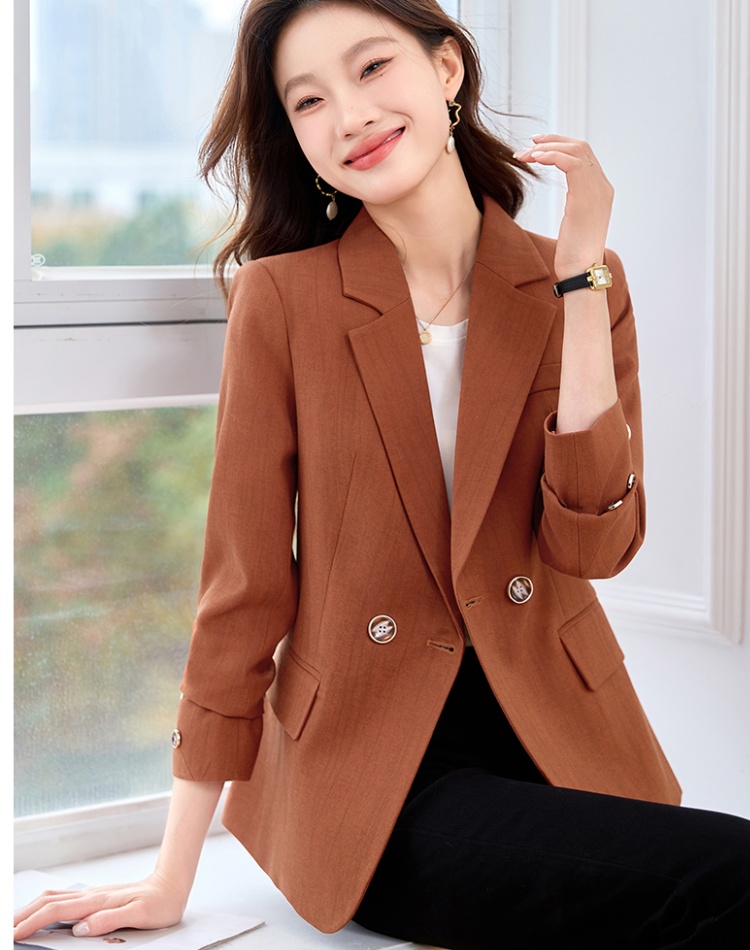 Commuting fashion tops Casual spring and autumn coat for women