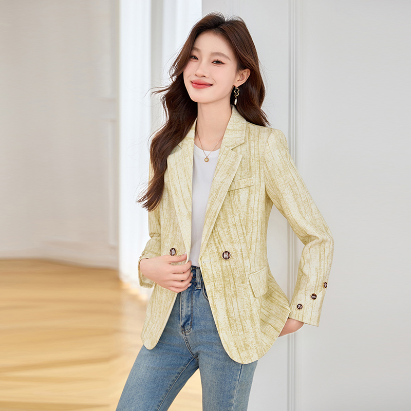 Commuting fashion tops Casual spring and autumn coat for women