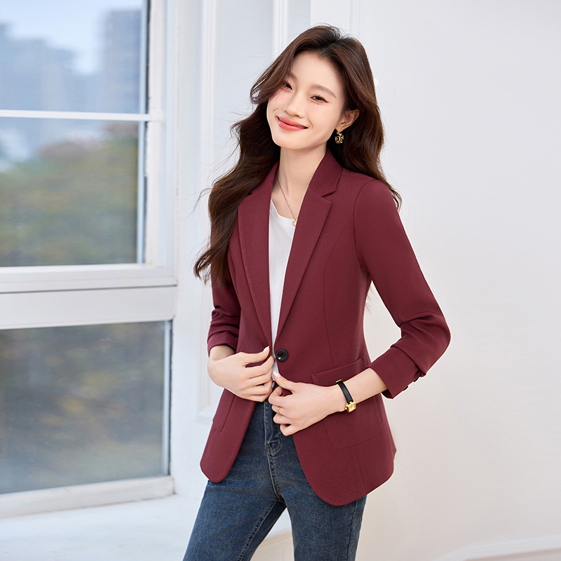 Slim Casual business suit fashion coat for women