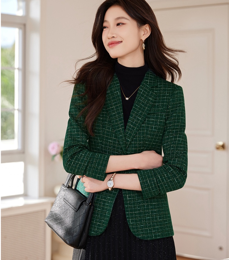 Slim Casual tops chanelstyle business suit for women